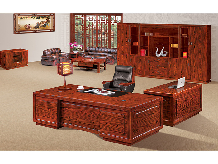 实木办公桌－A-7C